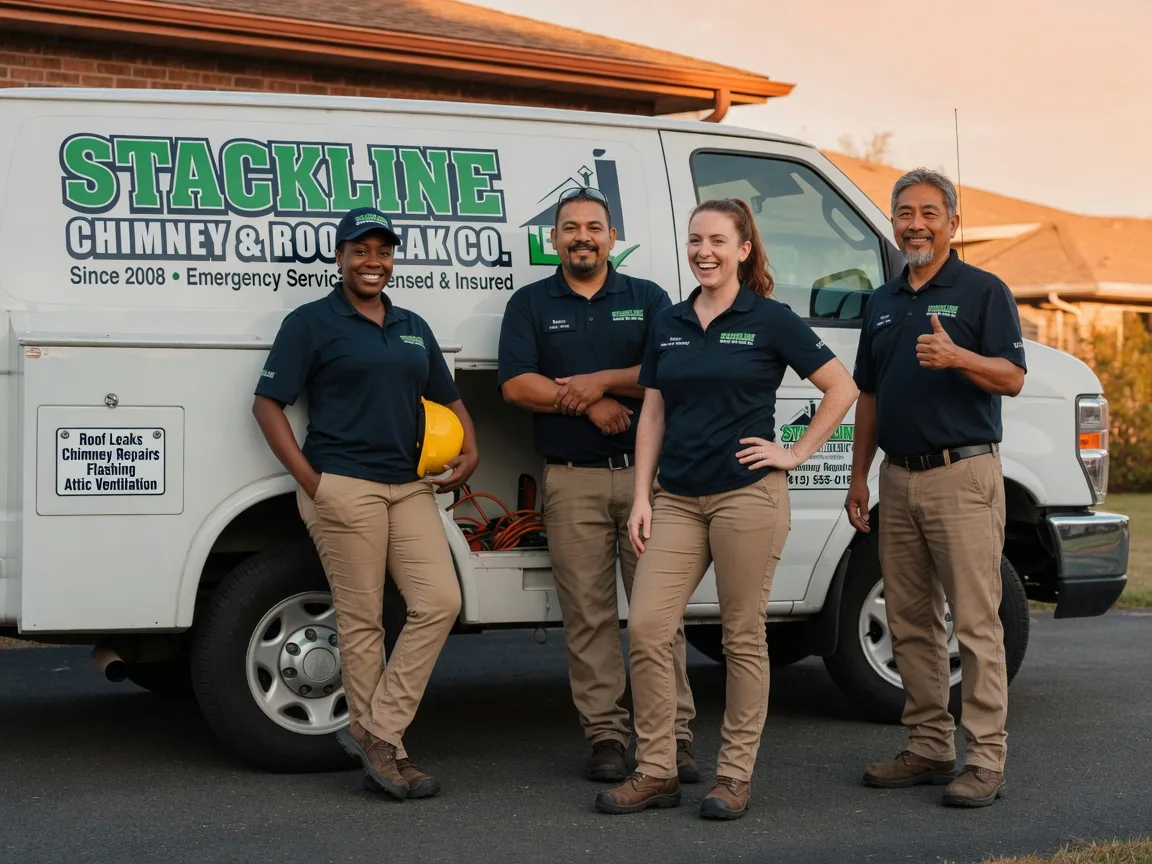 Chimney flashing repair company in Perry, LA